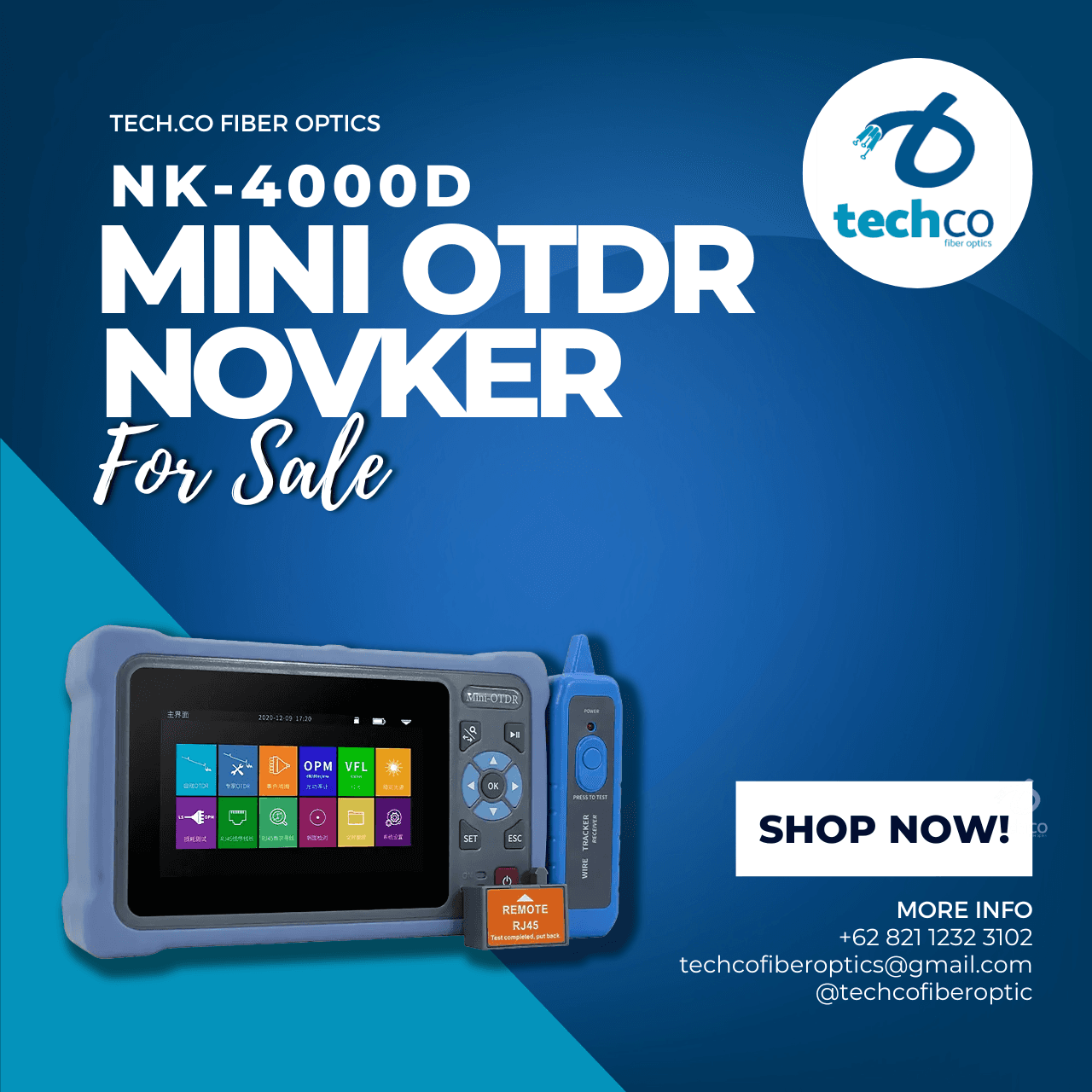 NK-4000D Mini OTDR Novker